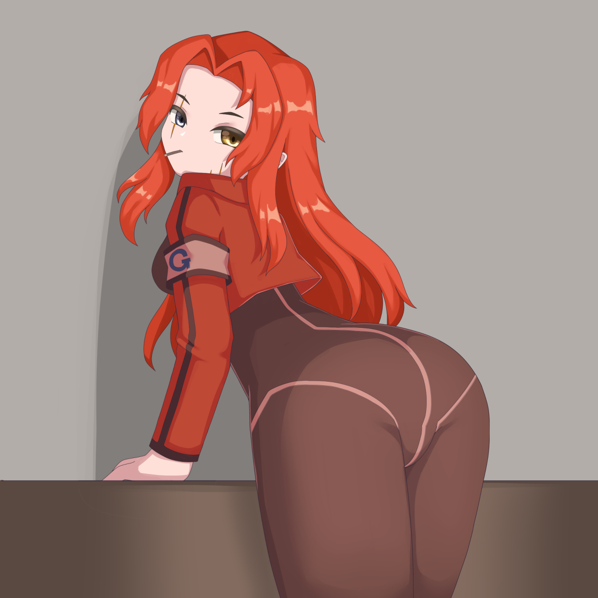 ass, gebura (lobotomy corporation), lobotomy corporation, project moon, showing off, tagme