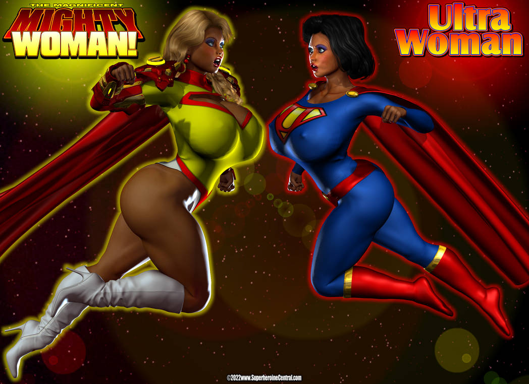 2girls 3d athletic athletic_female big_breasts bimbo breasts brown_body brown_skin bust busty curvy danoshc dark-skinned_female dark_skin dc dc_comics female female_focus female_only hips hourglass_figure large_breasts legs lips long_hair lower_body mature mature_female mighty_woman original original_character superhero superheroine superheroinecentral superman_(series) thick_legs thick_thighs thighs toned toned_female ultrawoman upper_body voluptuous waist wide_hips