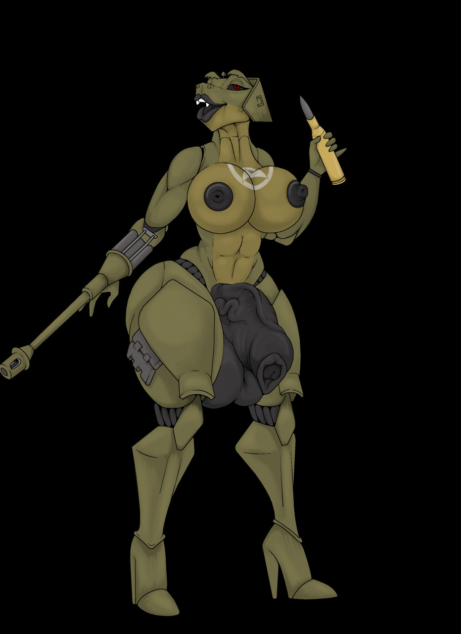 ammunition armor breast cannon curvy_female curvy_figure futanari german huge_balls huge_cock intersex lipstick living_machine living_tank m10_panther nipples panther red_eyes tagme tank tank_girl tankmorph vehicle