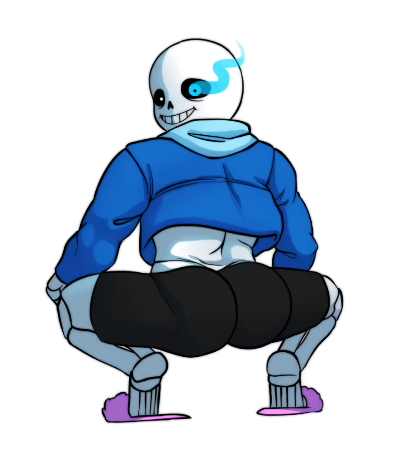 1boy 2021 animated_skeleton anterior_nasal_aperture ass ass_focus black_shorts blue_clothing blue_hoodie blue_topwear bone broly_culo butt butt_focus clothed clothing crouching grin heart hoodie humanoid laapplepie looking_back male male_only meme parody pink_slippers sans simple_background skeleton slippers smile solo spread_legs spreading teeth topwear undead undertale undertale_(series) video_games white_background white_body