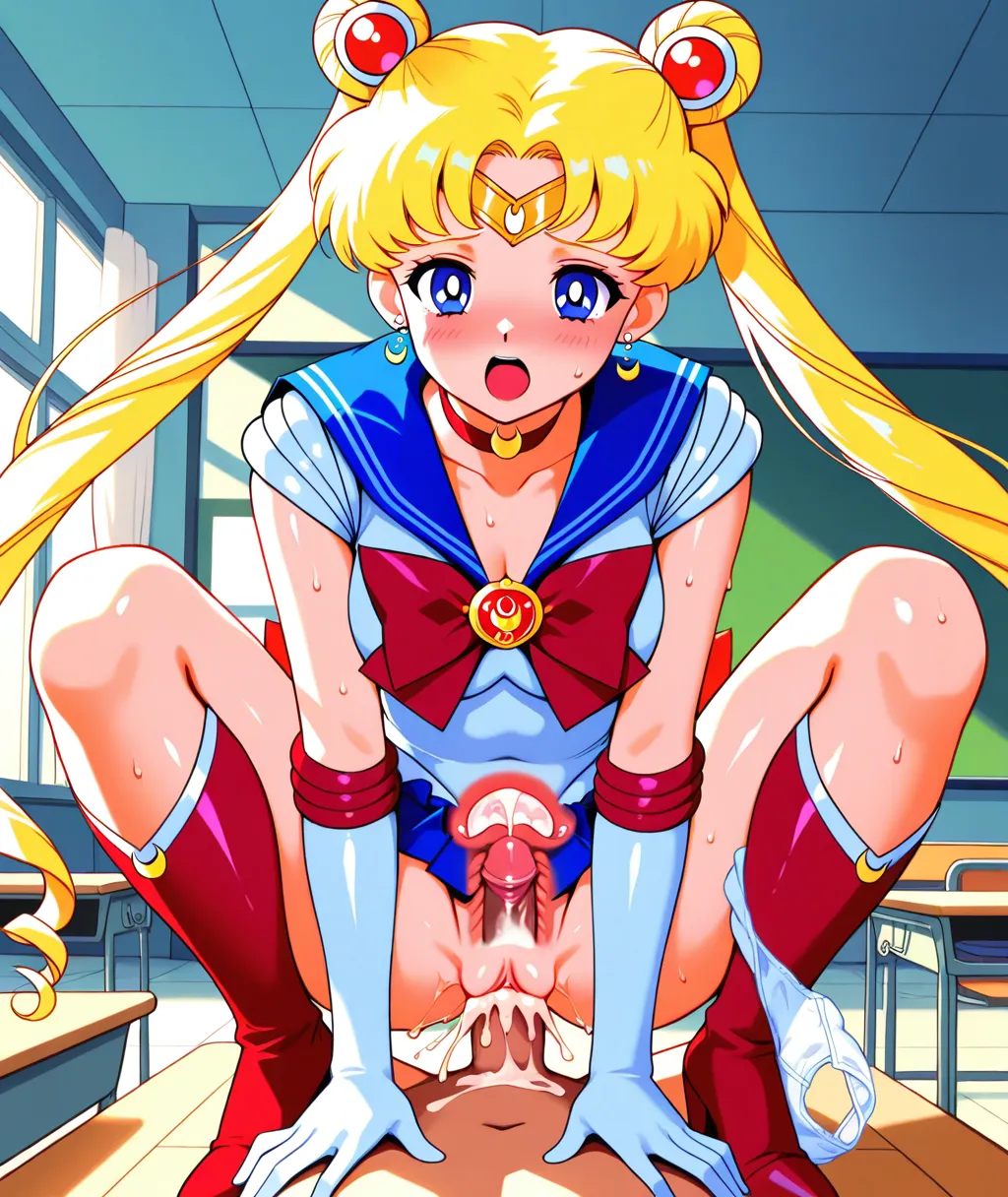 1boy 1girls accessories accessory ai ai_generated anime bishoujo_senshi_sailor_moon blonde_female blonde_hair blonde_hair_female blue_skirt classroom cock cowgirl cowgirl_position cum cum_in_pussy cum_inside cumshot cumshot_in_pussy dick exposed_cock exposed_penis exposed_pussy exposed_vagina female female_focus female_on_top fucking juicy_pussy legs legs_apart legs_open legs_spread long_hair love_making moan moaning moaning_in_pleasure moaning_loud moaning_on_cock on_top overflow overflowing_cum panties panties_around_leg panties_around_one_leg penis pussy pussy_juice pussy_juice_drip riding riding_cock riding_dick riding_penis sailor_collar sailor_moon sailor_senshi_uniform sailor_uniform school school_girl school_uniform schoolgirl schoolgirl_uniform sex skirt squat squatting squatting_female squatting_position stable_diffusion straddling straddling_penis usagi_tsukino vagina vaginal_fluids vaginal_insertion vaginal_juices vaginal_penetration vaginal_sex wet_panties wet_pussy white_panties xray xray_view