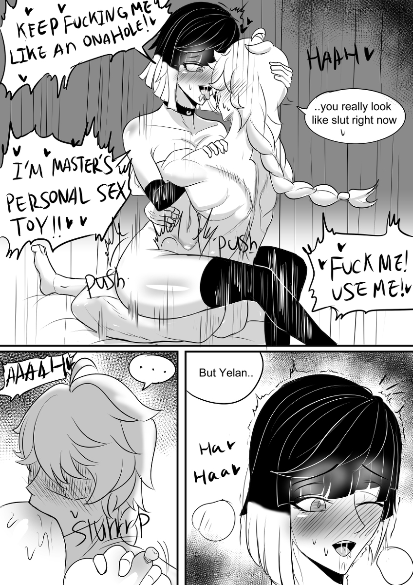 1boy 1girls aether_(genshin_impact) bed bedroom big_breasts black_and_white blush blushing_at_another blushing_at_partner blushing_female blushing_male breasts dialogue dominant dominant_male dominated dominated_female domination drawing english english_text female female_dominated female_on_top female_penetrated genshin_impact grabbing grabbing_another's_breast grabbing_breasts grabbing_head grope groping groping_breast groping_breasts hair head_grab heart heart_symbol holding hoyoverse huge_ass huge_boobs huge_breasts large_boobs large_breasts lotus_position male male/female male_dom male_dominating male_dominating_female male_domination male_penetrating male_penetrating_female maledom mihoyo moan moaning moaning_in_pleasure muscular muscular_male nipple_suck nipple_sucking nipples nwoidn on_top penetration pleasure_face pleasured pleasured_face pleasured_female pussy riding riding_cock riding_penis sex short_hair shorter_male shorter_male/taller_female sitting sitting_down sitting_on_another sitting_on_bed sitting_on_lap sitting_on_penis sitting_on_person small_dom_big_sub smaller_male straight straight_sex submission submissive submissive_female sucking sucking_breast sucking_breasts sucking_nipple sucking_nipples taller_female taller_girl taller_woman text text_bubble vagina vaginal_penetration vaginal_sex yelan_(genshin_impact)