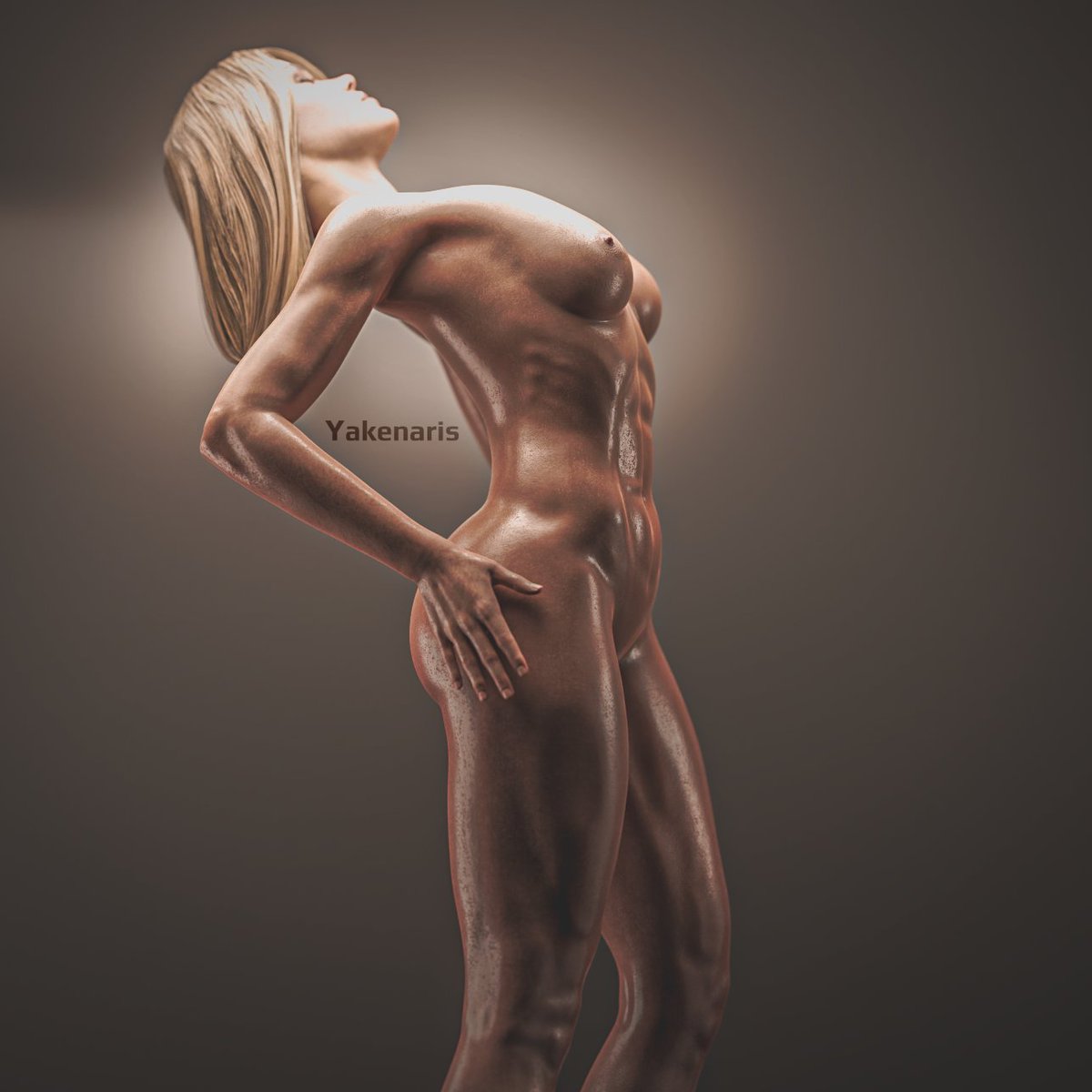 1girls, 3d, 3d (artwork), abs, ass, big ass, big breasts, big butt, blender, blender (software), breasts, bubble ass, bubble butt, completely naked, completely nude, curvy, dc, dc comics, excited, female, female only, hourglass figure, injustice 2, kara danvers, kara zor-el, nude, nude female, pleasure face, solo, supergirl, supergirl (injustice), superman (series), thick, thick thighs, wide hips, yakenaris