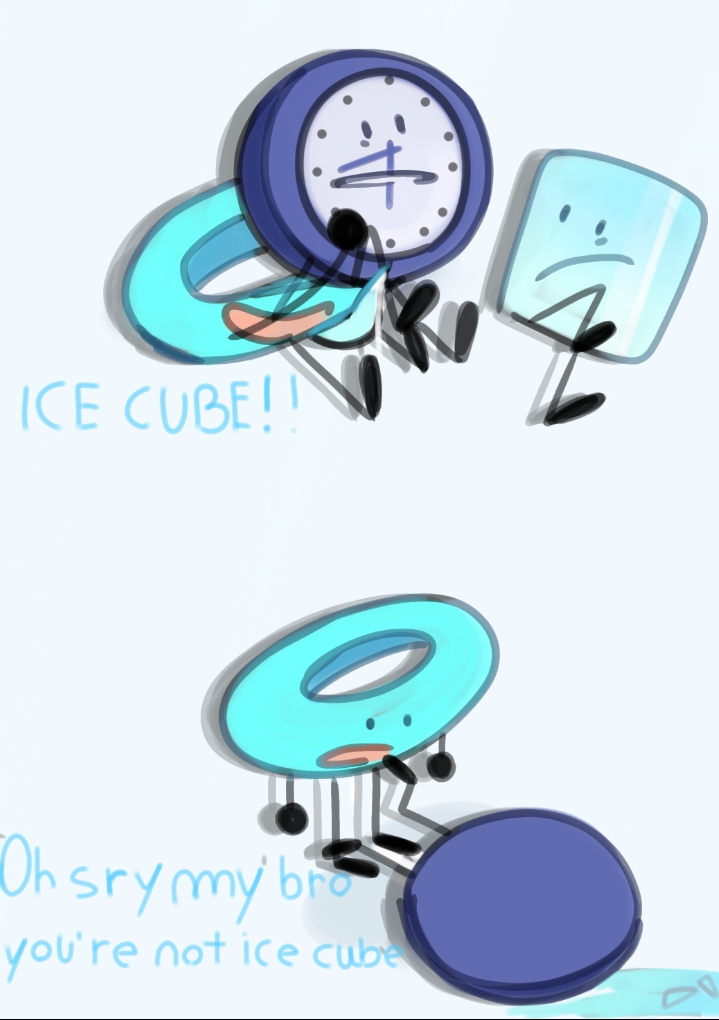 1boy 2girls attempted_rape battle_for_dream_island bfdi bracelety_(bfdi) caught_off_guard clock_(bfdi) funny ice_cube_(bfdi) icelety memmi misunderstanding object_shows rape tagme