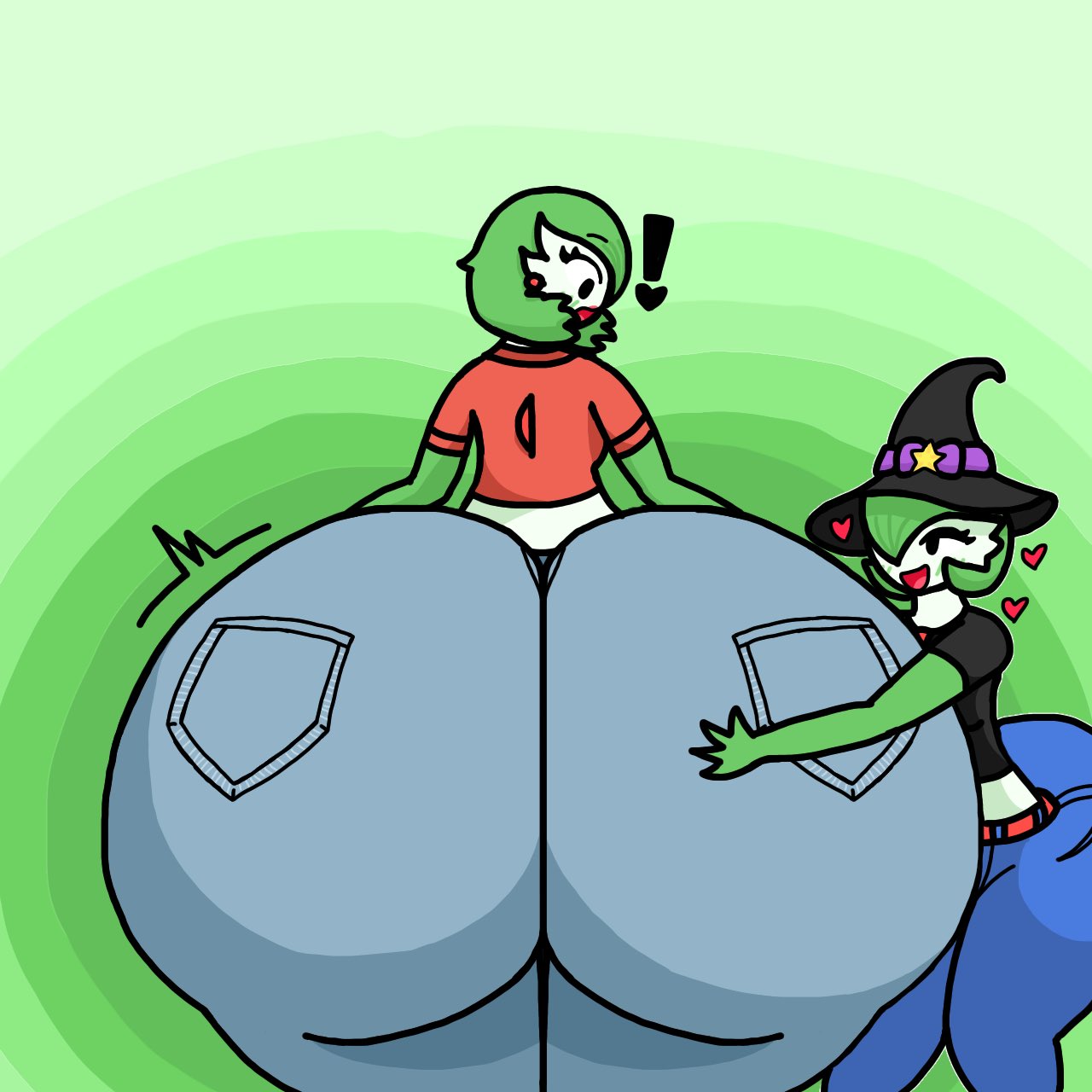 2girls anegginpants big_ass bubble_butt female gardevoir huge_ass hyper hyper_ass multiple_girls pokémon_(species) pokemon pokemon_(species) pokephilia tagme vanessa_(zer0264) yuri