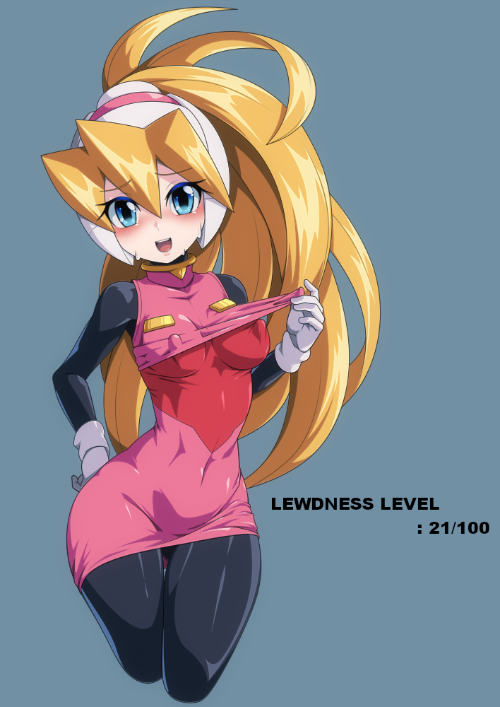 blonde_hair ciel_(mega_man) mega_man mega_man_zero semikichi tagme