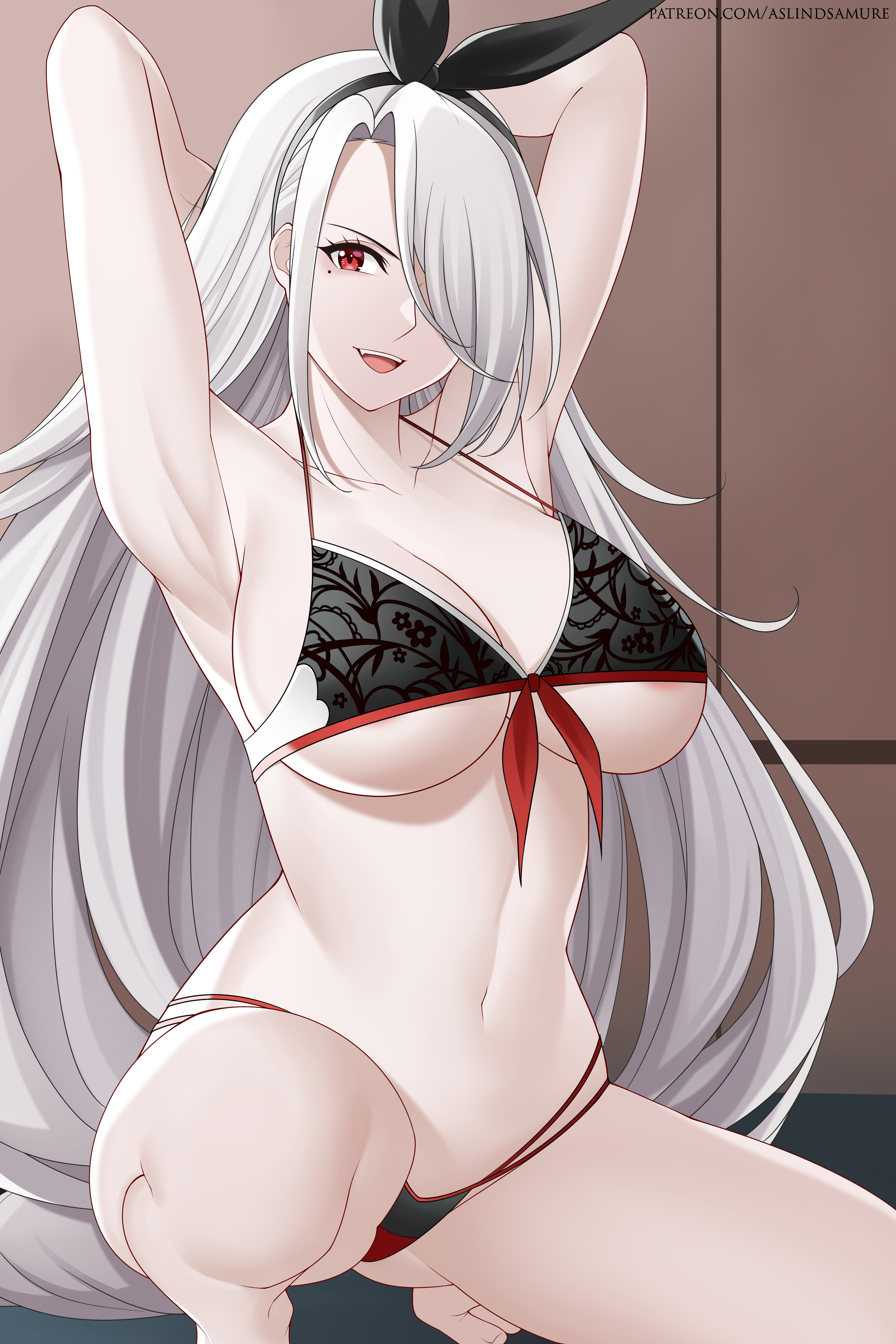 1girls, absurd res, absurdres, arm length gloves, aslindsamure, azur lane, bangs, bare shoulders, bare thighs, beverage, big breasts, blonde female, braided hair, breasts, female, iron blood (azur lane), prinz heinrich (azur lane), solo