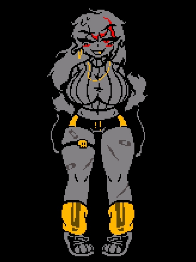 1gonth breasts female female_only female_sans pixel_art rule_63 sans sans_au tagme thighs underfell underfell_sans undertale_(series) undertale_au