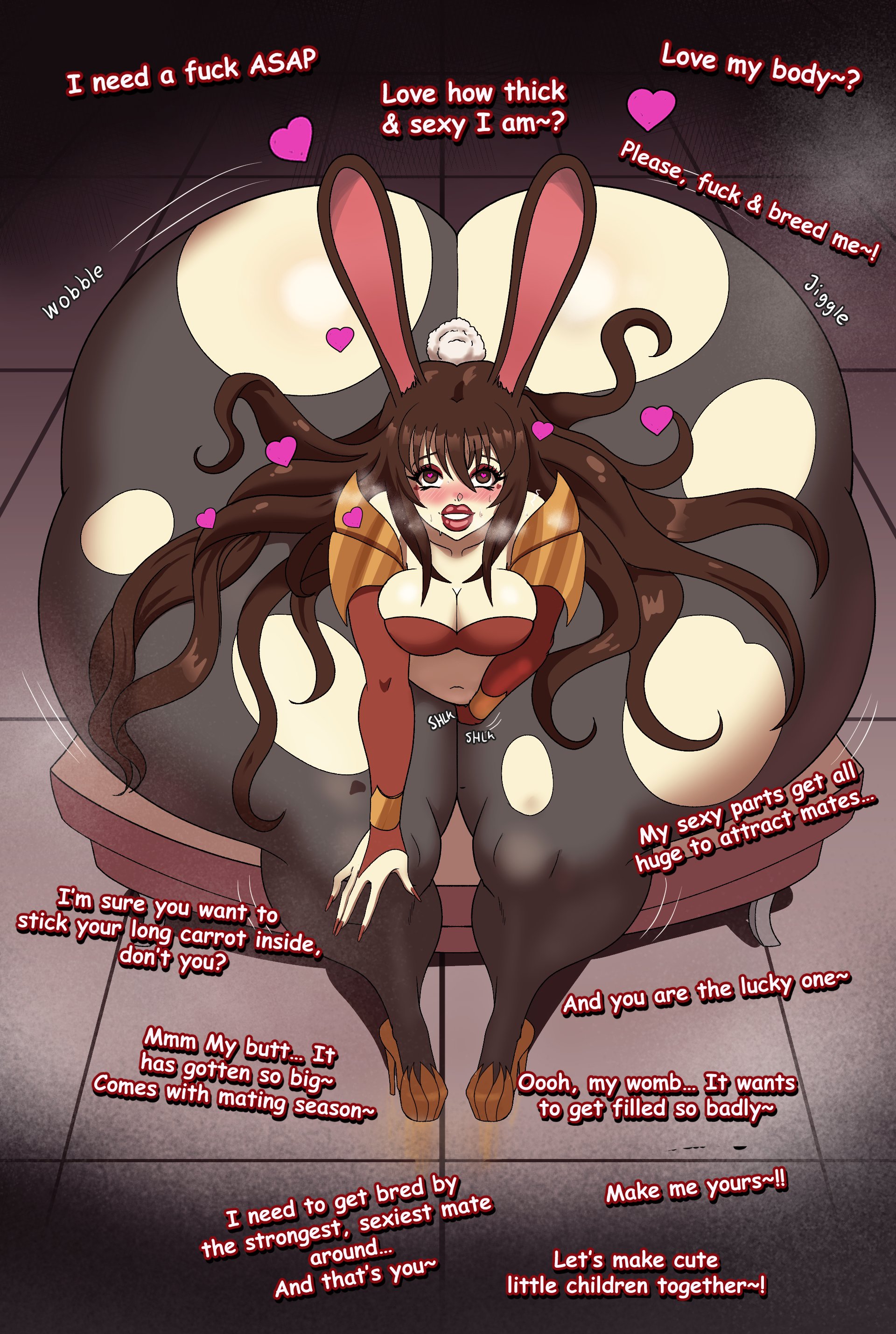 1girls, annon, ass, ass body, big ass, big lips, bimbo, bimbo lips, boots, bottom heavy, bunny ears, bunny tail, fat ass, female, female focus, female only, fingering self, getting bigger, giant ass, gigantic ass, high heel boots, high heels, huge thighs, hyper, hyper ass, hyper hips, hyper thighs, in heat, leggings, massive ass, massive thighs, mating season, ripped clothing, round ass, rwby, sitting, size fetish, smile, solo, thick ass, thick lips, thick thighs, tight clothing, velvet scarlatina, wide hips