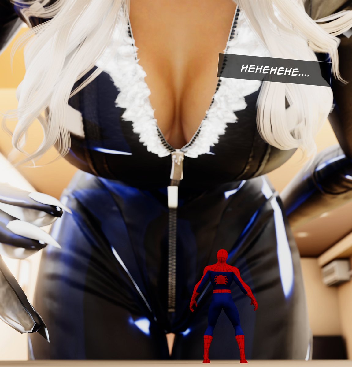 Black Cat (Marvel) Rule 34 Image
