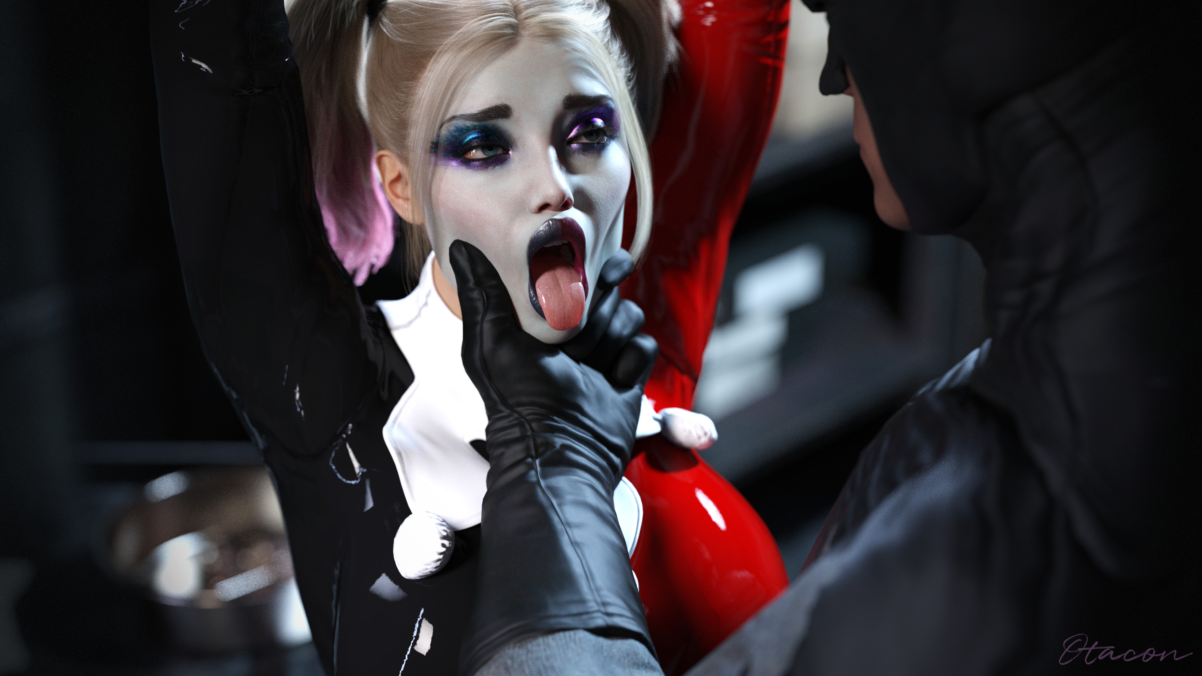 1boy, 1boy1girl, 1girls, 3d, ass bigger than head, batman, batman (bruce wayne), batman (series), big ass, big breasts, big thighs, breasts, breasts bigger than head, bruce wayne, curvaceous, curvy, curvy figure, dc, dc comics, dominant male, female, harley quinn, harley quinn (arkham), harley quinn (classic), harley quinn (suicide squad game), hero on villainess, hips, huge ass, huge breasts, huge thighs, large ass, large breasts, large thighs, light skin, light-skinned female, light-skinned male, male, male/female, mature, mature female, otacon212, slim waist, straight, submissive female, suicide squad, suicide squad: kill the justice league, thick, thick hips, thick legs, thick thighs, thighs, thighs bigger than head, voluptuous, waist, wide hips, wide thighs
