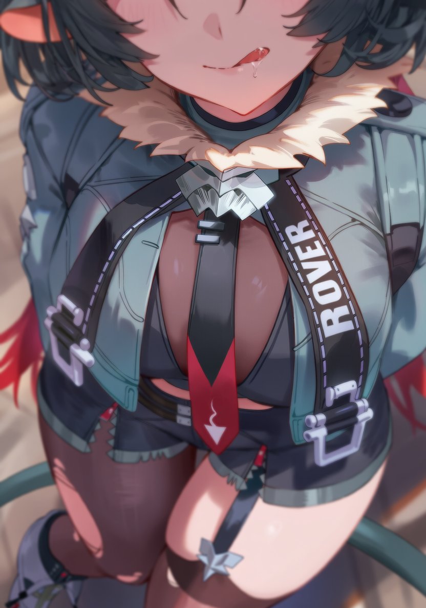 1girls, big breasts, female, jane doe (zenless zone zero), tagme, thick thighs, zenless zone zero