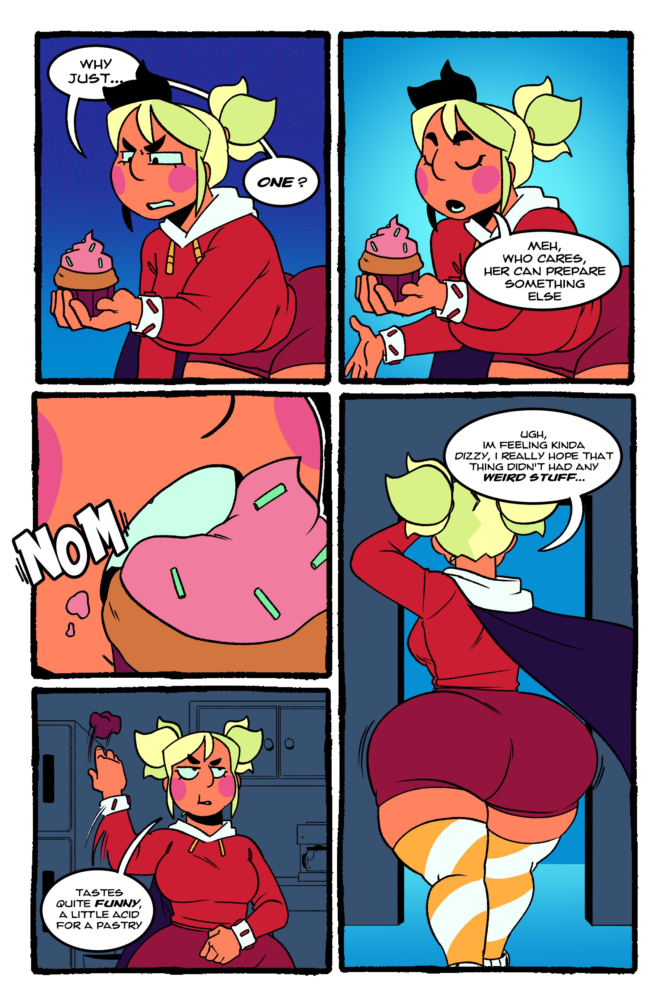 ass, brawl stars, cupcake, eating, elpiromanias, fat ass, growing, mandy (brawl stars), wide hips