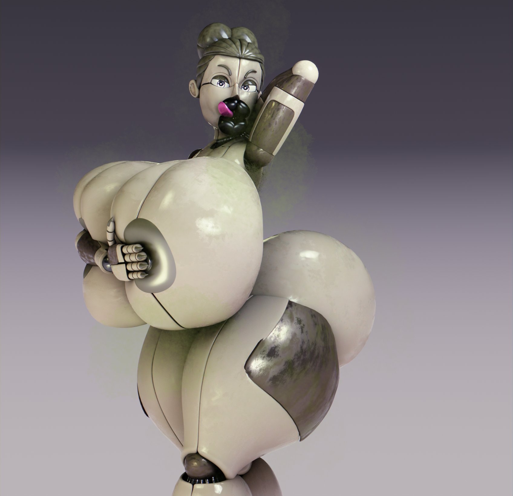 1girls, 3d, 3d (artwork), alternate version available, areola slip, armpit hair, ballora, ballora (cosmic trance), ballora (fnafsl), bimbo lips, breasts, cringe boi nsfw (artist), female, five nights at freddy's, five nights at freddy's: sister location, hairy armpits, hands on breasts, huge ass, huge breasts, neet, neetlora, smelly, solo, solo female, stinky