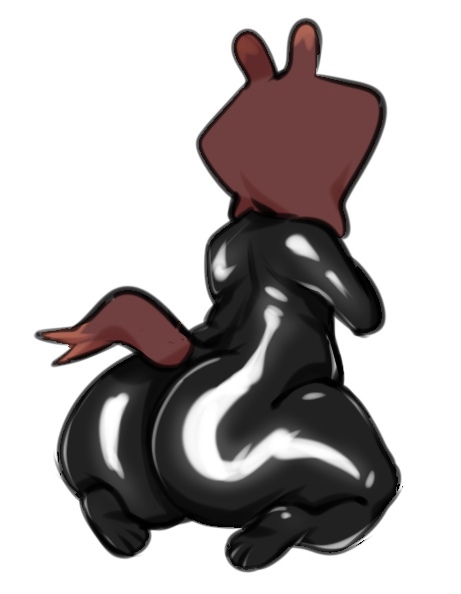 1boy annacrazytoivo big_ass brownie_(annacrazytoivo) femboy furry latex latex_suit puppy