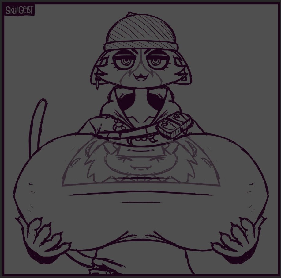 1girls, big breasts, breasts, eyeshadow, eyewear, feline, female, female only, fortnite, furry, furry only, huge breasts, hyper breasts, meow skulls (fortnite), skullgeist