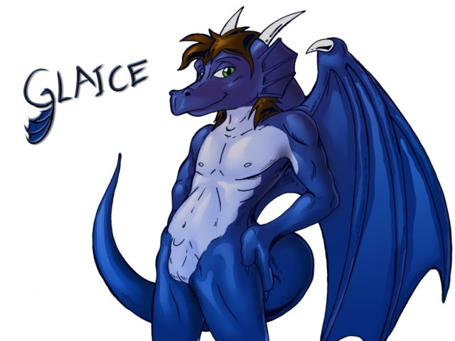 1boy balls dragon glaice inkfur male male_only nude scalie sheath solo