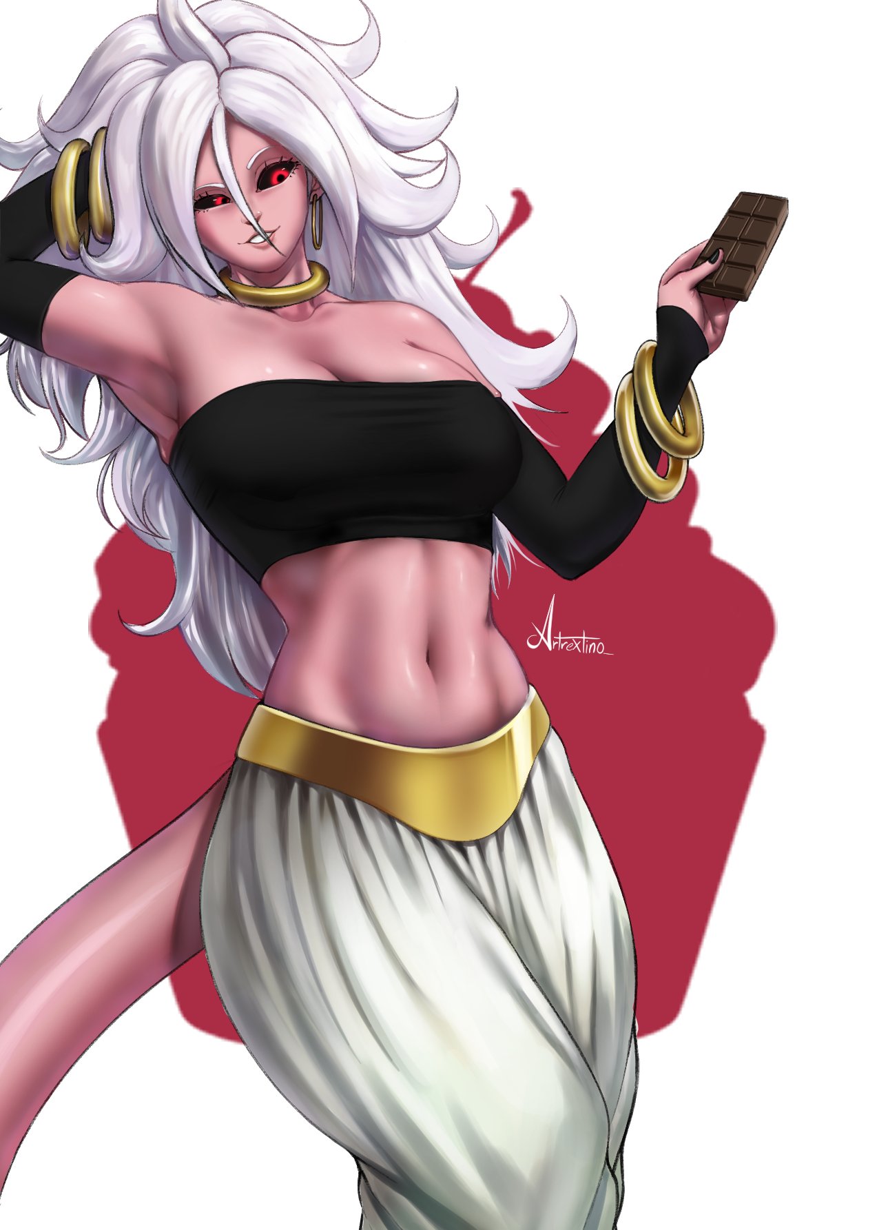 Android 21 (Dragon Ball) Rule 34 Image