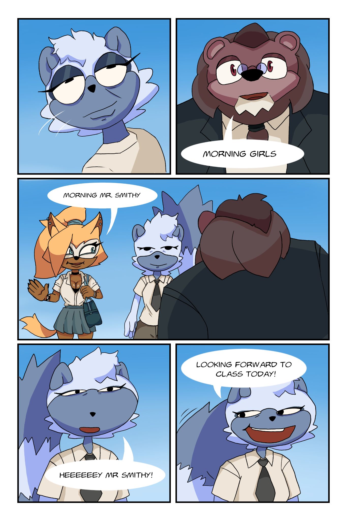 Tangle The Lemur (Smithy The Lion) Rule 34 Image