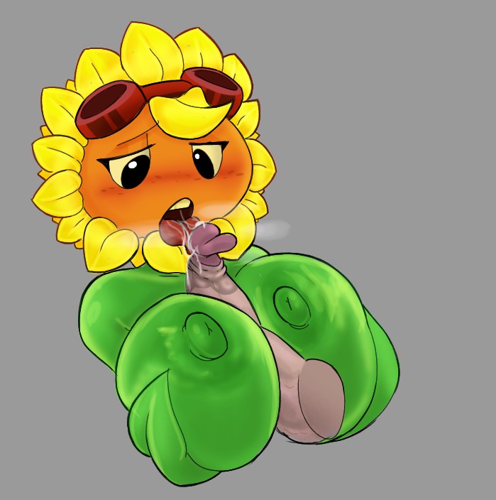 , 1girls, anthro, anthrofied, ass, blowjob, blush, cum, cumshot, electronic arts, female, flora fauna, freckles, human, human on anthro, male, mapuliart, oral, oral sex, paizuri, penis, plant, plant humanoid, plantie, plants vs zombies, plants vs. zombies, popcap games, solar flare (pvz), sunflower (pvz), thick thighs, video game character, video games