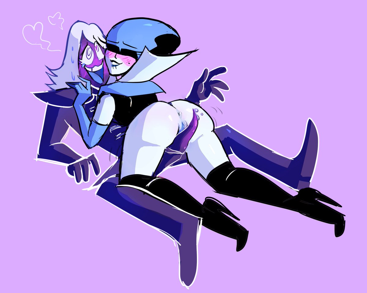 deltarune, male, penis, queen, queen (deltarune), rouxls kaard, tagme, tentacle penis