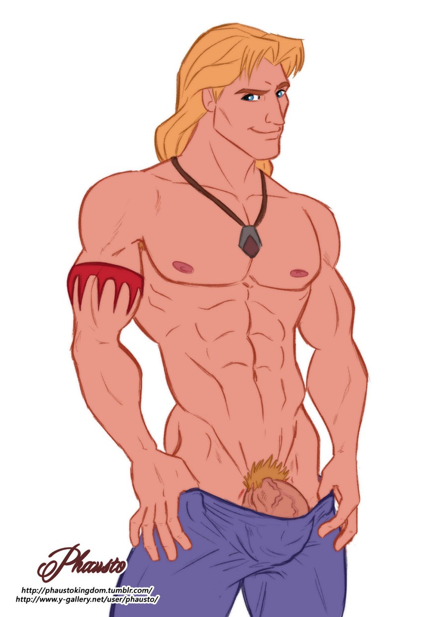 blonde_hair blue_eyes disney john_smith male male_only phausto pocahontas shirtless