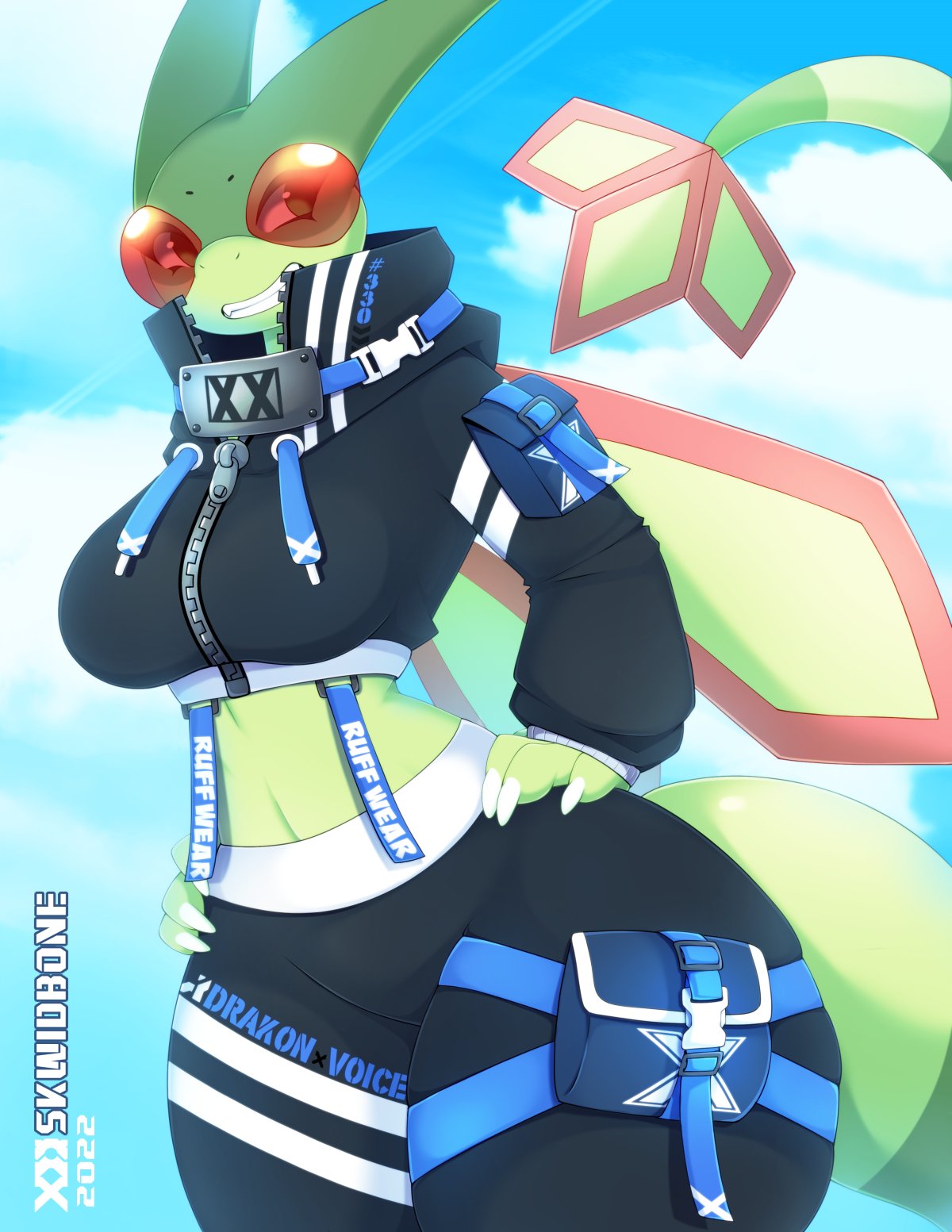 2020s, 2022, big breasts, breasts, female, flygon, pokemon, pokemon (species), skwidbone, tagme
