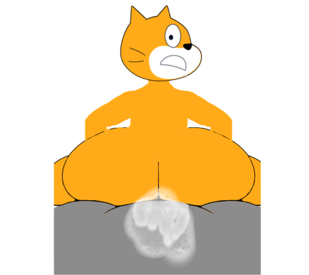 anal_sex animated beat_banger big_ass big_butt cum_in_ass frowning gay_sex needs_improvement non-human non-human_only opened_mouth scratch_cat suprised_eyes test_animation toony waiting_for_update work_in_progress