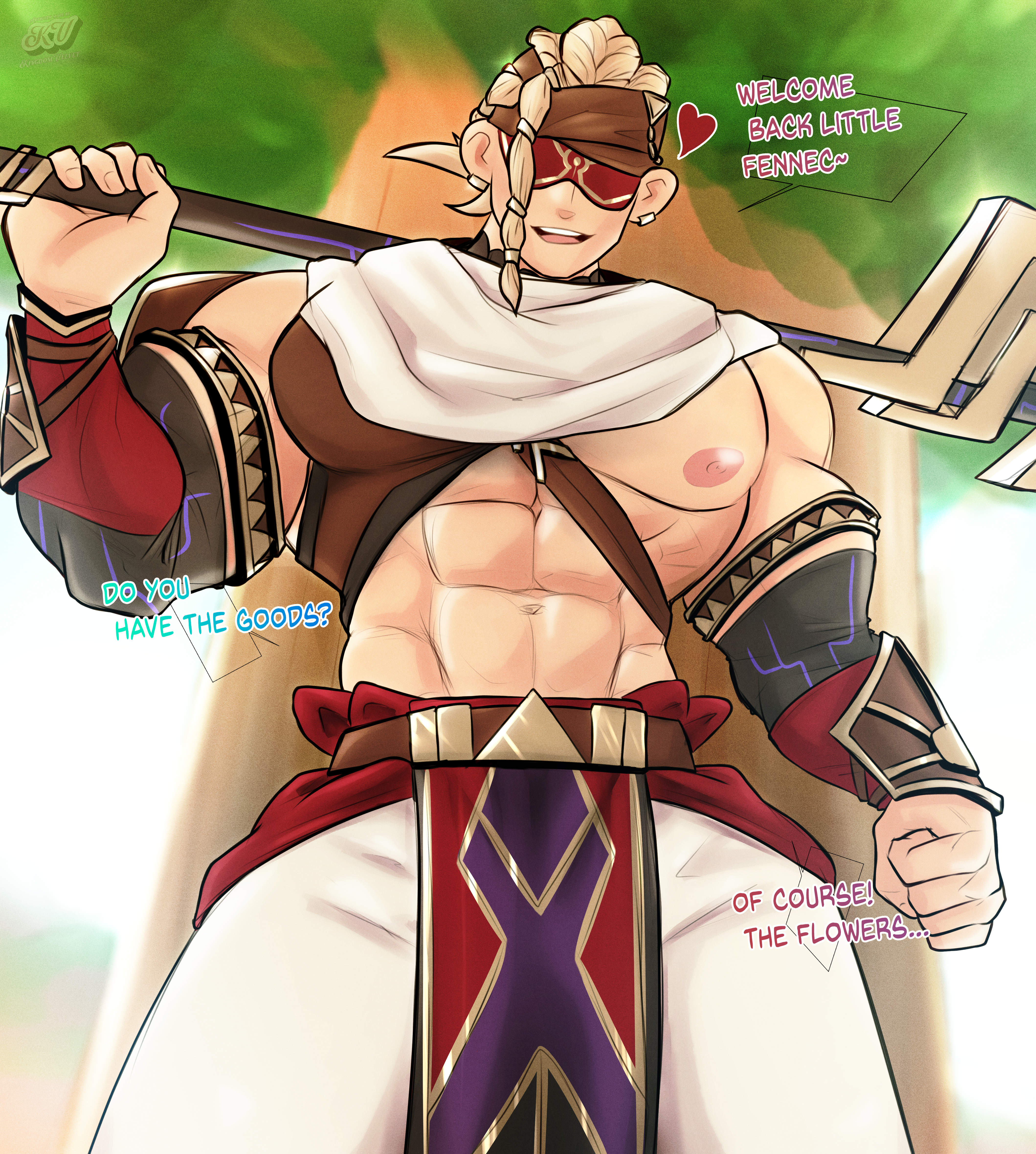 abs, balls, biceps, big dom small sub, blowjob, cum, cumming, eremite (genshin impact), eremite daythunder (genshin impact), gay, genshin impact, hyper, hyper balls, hyper genitalia, hyper penis, hyper testicles, kingdom velvet, male, male focus, male only, muscles, muscular, muscular arms, muscular ass, muscular back, muscular legs, muscular male, muscular thighs, nipples, pecs, penis, solo, solo male, sucking penis, testicles, veins, veiny penis