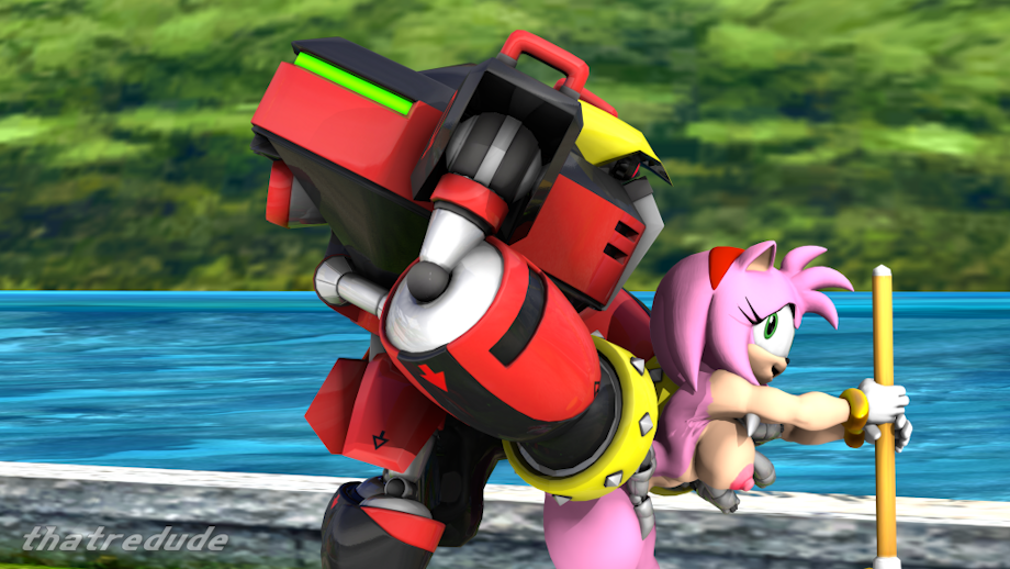 3d 3d_(artwork) amy_rose black_penis breasts cum cum_in_pussy cum_inside e-123_omega hedgehog penis penis_in_ass penis_in_pussy pink_body pink_fur pink_hair pink_nipples pussy robot robot_penis sega sfm sonic_(series) sonic_heroes sonic_the_hedgehog_(series) source_filmmaker thatredude