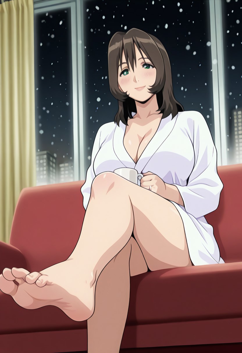 Natsukawa Machiko (Panchira Teacher) Rule 34 Image