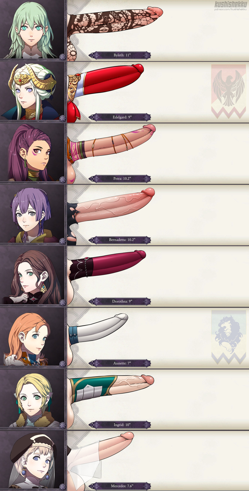 6futas aged_up annette_fantine_dominic artist_name bernadetta_von_varley better_version_at_source big_penis blonde_hair blue_eyes blush braid brown_eyes brown_hair byleth_(fire_emblem) byleth_(fire_emblem)_(female) casual character_name chart closed_mouth clothing comparison dark-skinned_female dark_skin dorothea_arnault double_bun earrings edelgard_von_hresvelg erection fire_emblem fire_emblem:_three_houses frown futanari futanari_focus genitalwear green_hair grey_eyes hair_bun hat huge_cock human ingrid_brandl_galatea jewelry kushishekku large_penis long_hair long_image looking_at_viewer measurements medium_penis mercedes_von_martritz multiple_girls nintendo orange_hair pale_skin penis penis_chart penis_comparison penis_ornament penis_size_chart penis_size_comparison penis_size_difference petra_macneary ponytail post-timeskip purple_eyes purple_hair short_hair smile testicles text uncensored veil veins veiny_penis