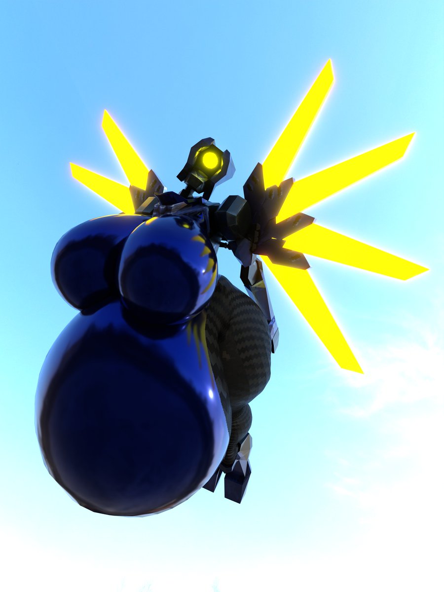 big breasts, breasts, female, gynoid, qzk forte, robot, tagme, ultrakill, v1 (ultrakill), vore