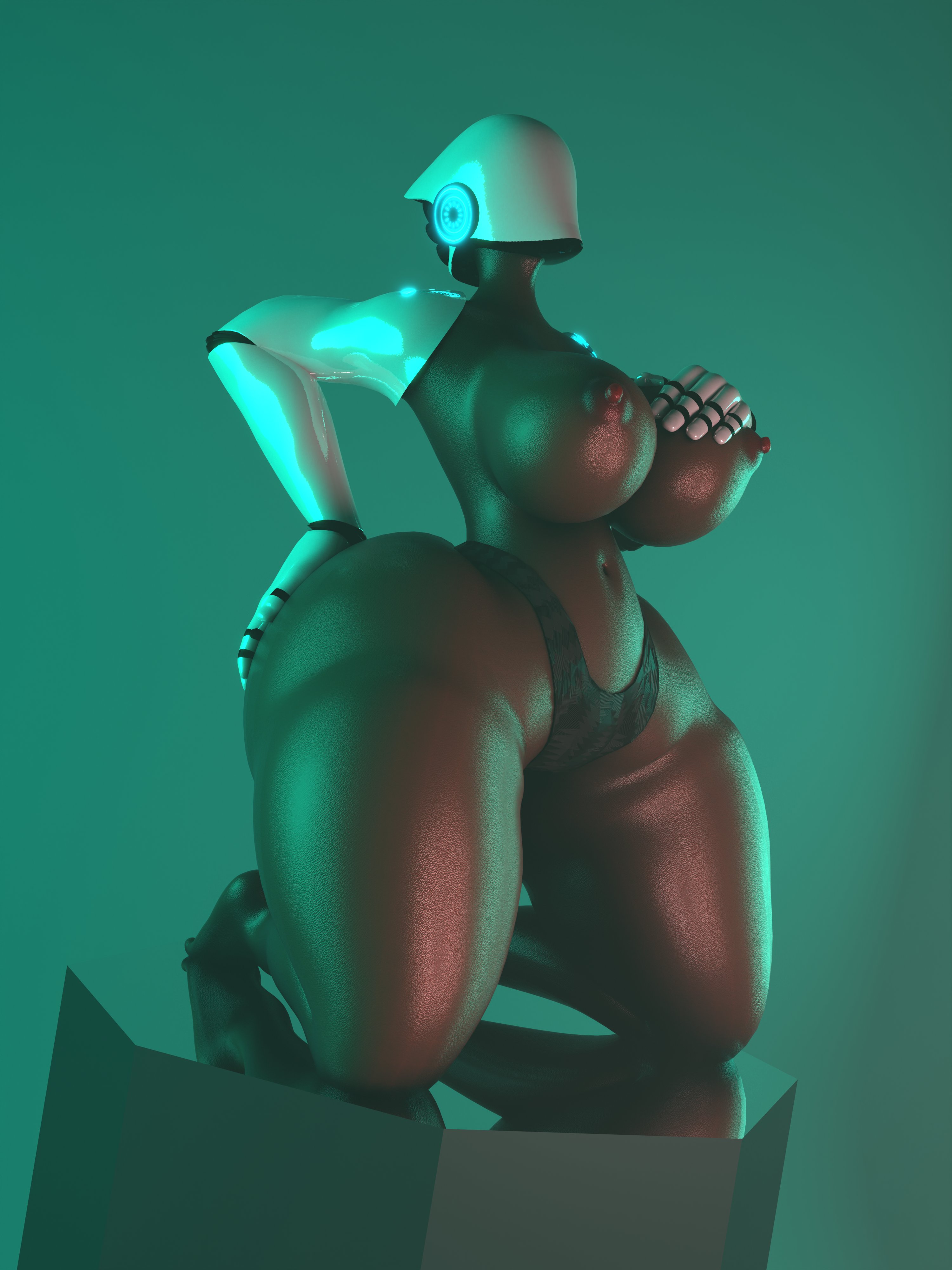 3d, big breasts, breasts, female, haydee, haydee (game), nipples, qzk forte, tagme
