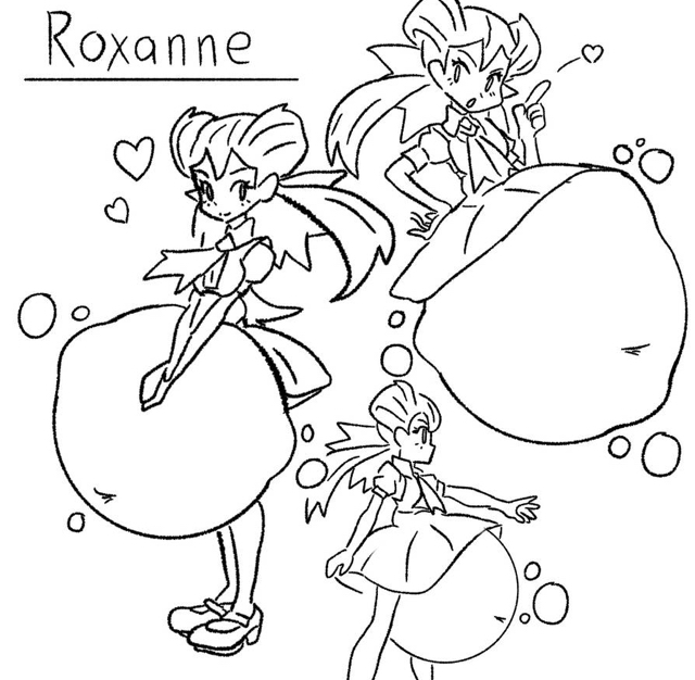 blueb140 pokemon roxanne_(pokemon) tagme vore vore_belly