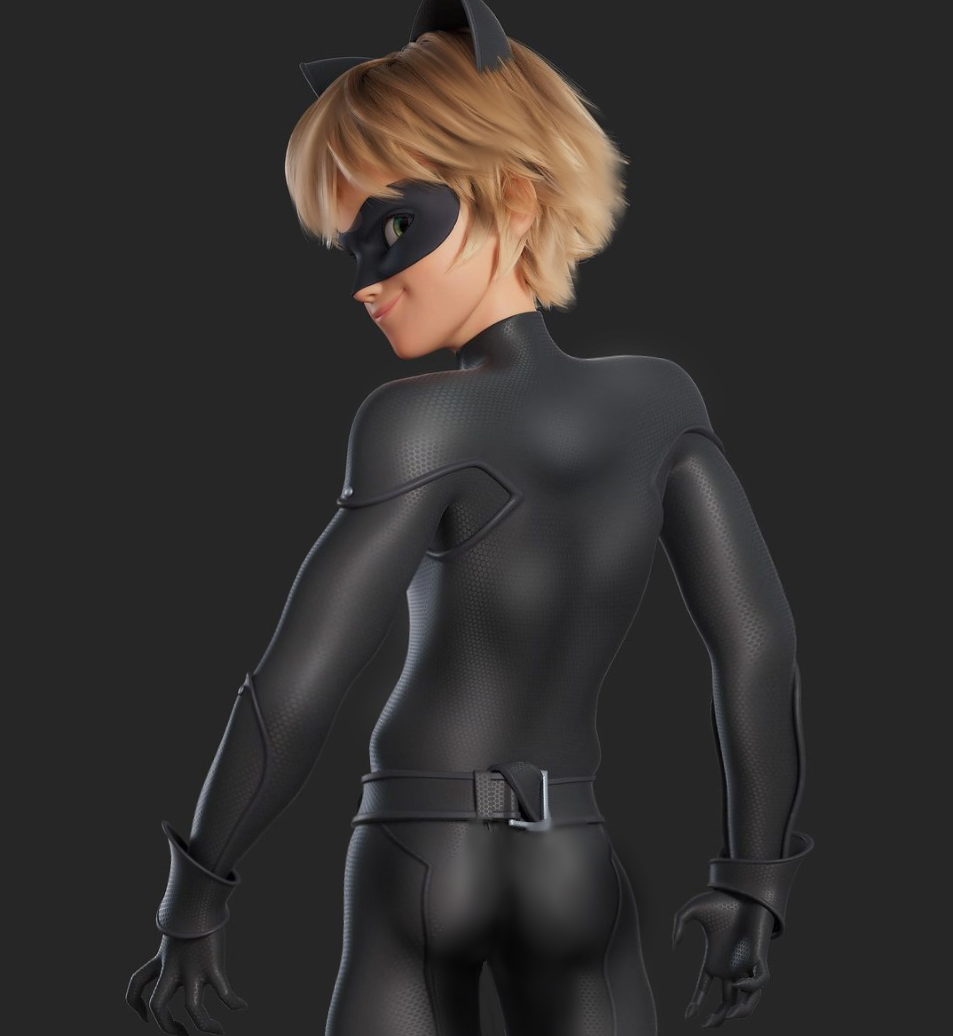 adrien_agreste bulge cat_noir male male_only miraculous_ladybug suit