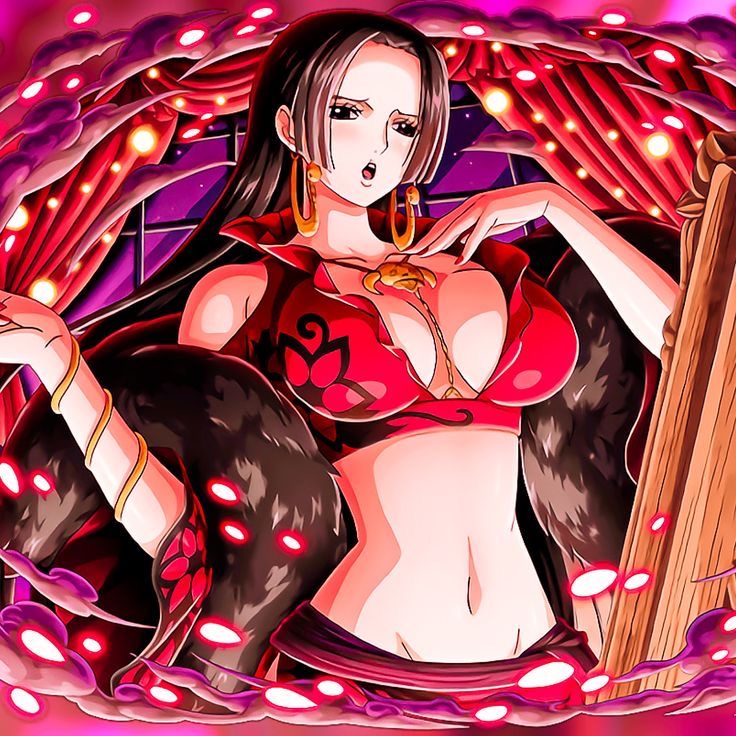 1girls, ai generated, antonlabz, big nipples, black hair, black-haired female, boa hancock, female, female only, one piece, solo, solo female, tagme