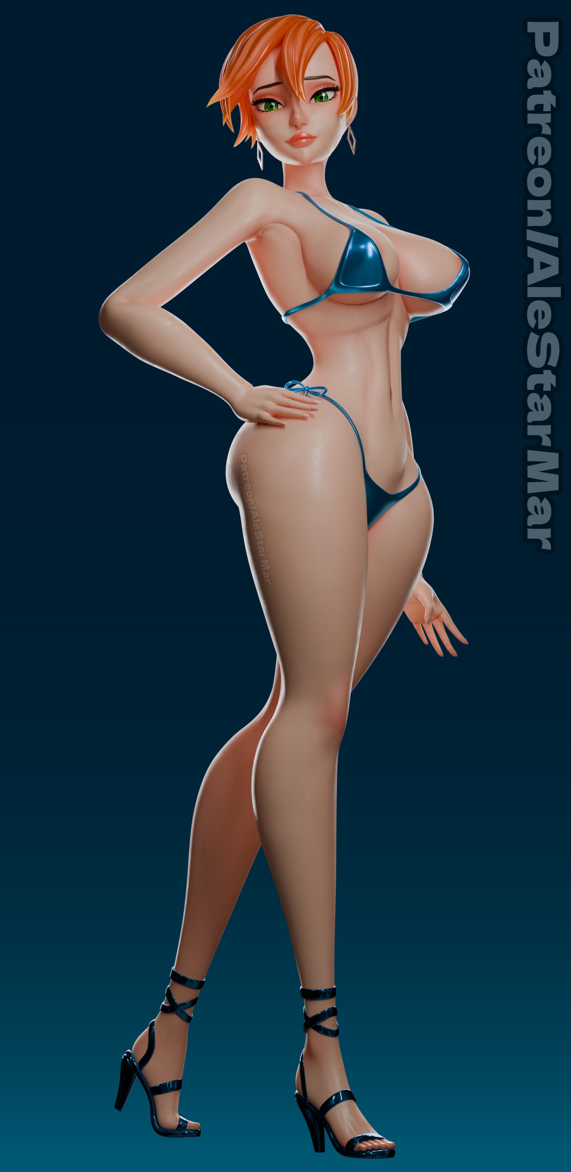 1girls, 3d, alestarmar, ass, ben 10, ben 10 (classic), big ass, big breasts, breasts, bust, busty, cartoon network, chest, curvaceous, curvy, curvy figure, female, future gwen, future gwen (ben 10,000), gwen tennyson, hips, hourglass figure, huge ass, huge breasts, large ass, large breasts, legs, light skin, light-skinned female, mature, mature female, short hair, slim waist, thick, thick hips, thick legs, thick thighs, thighs, very short hair, voluptuous, voluptuous female, waist, wide hips