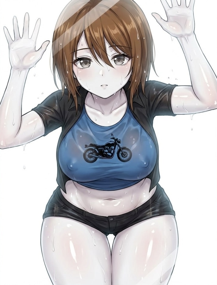 ai generated, bacon, bacon hair, big ass, big breasts, big nipples, big thighs, breasts, hips, nipples, roblox, roblox avatar, roblox game, rule 63