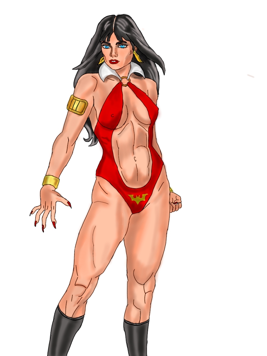 1girls black_hair drawing_scl fanart female_only long_hair samuelscl solo solo_female vampire vampirella