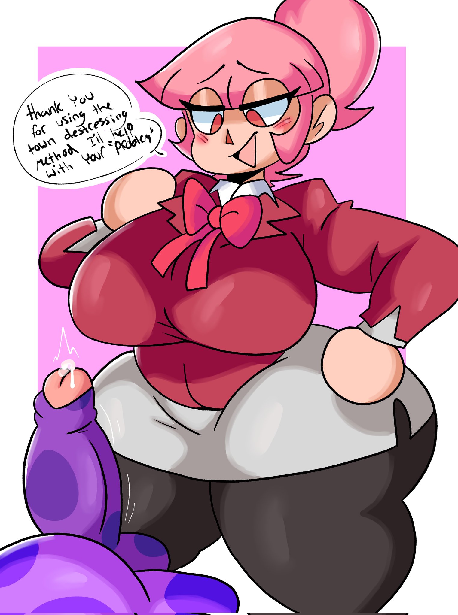 1boy, 1girls, animal crossing, animal crossing girl, big breasts, bob (animal crossing), breasts, dork boi, female, furry, lewd dorky, male, nintendo, penis, precum, tagme, thick thighs, thighs, villager (animal crossing), wide hips