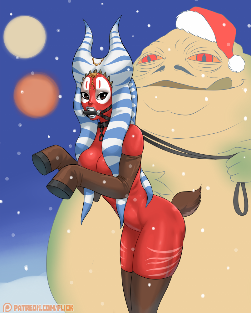 1boy 1girls 2015 alien alien_girl alien_humanoid anal_tail animal_humanoid animal_tail background big_breasts big_dom_small_sub bondage breasts brown_eyes capreoline capreoline_humanoid cervid cervid_humanoid chains christmas christmas_clothing christmas_headwear clothing collar duo eyes facial_markings female flick gag gagged handwear hat headgear headwear holding_leash holidays horn human humanoid hutt interspecies jabba_the_hutt larger_male leash leg_markings lekku_(anatomy) looking_at_viewer male mammal mammal_humanoid markings neckwear open_eyes outdoor_nudity outside parted_lips petplay red_body reindeer_humanoid santa_hat sex_toy shaak_ti shiny_skin size_difference smaller_female snow standing star_wars stockings straight teeth tentacle tentacle_hair thighhighs togruta tongue tongue_out ugly_man winter