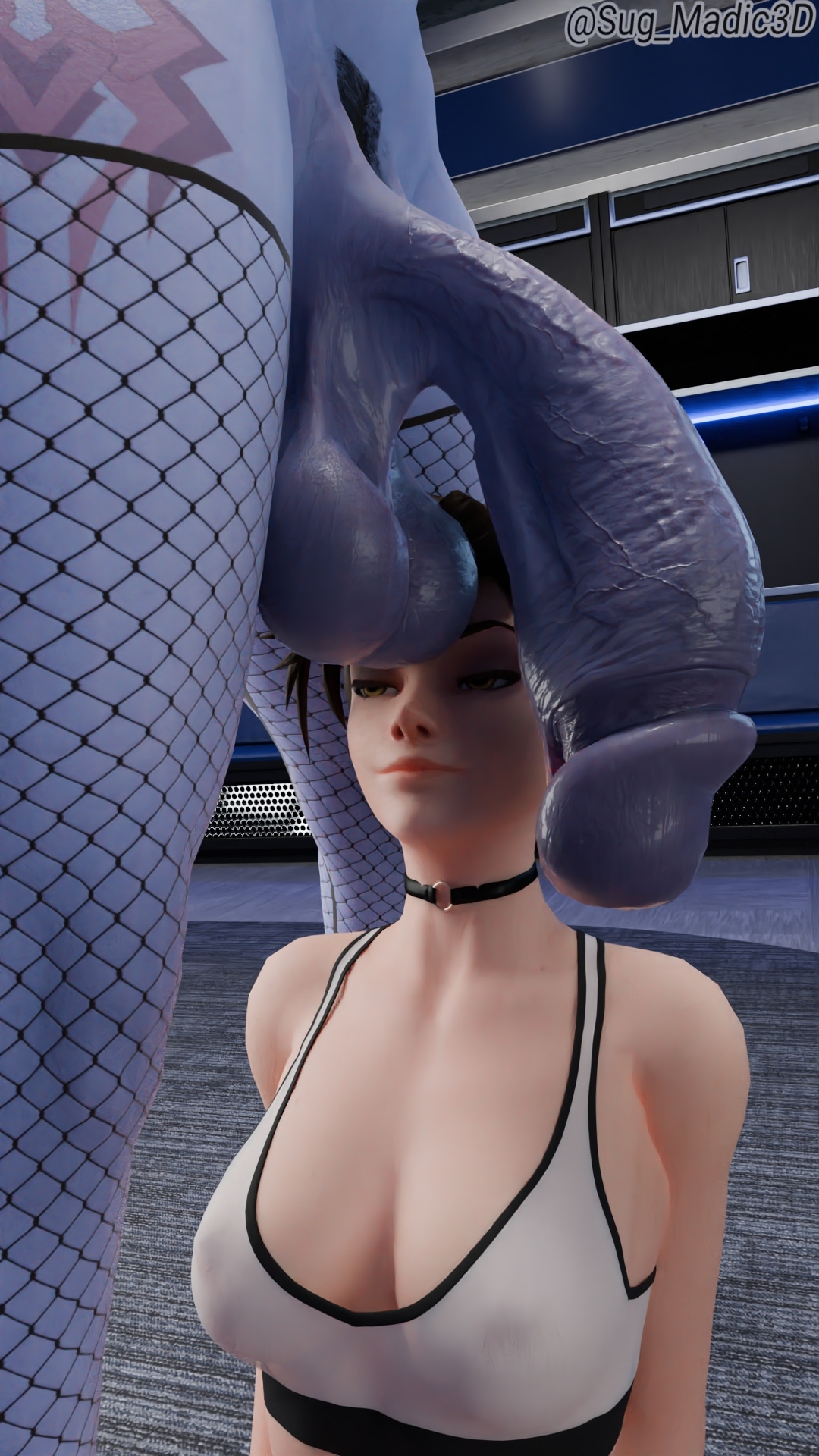 1futa, 1girls, 3d, balls, big balls, big penis, blue skin, blue-skinned futa, breasts, colored skin, faceless, faceless character, faceless futa, female, flaccid, flaccid penis, futa on female, futanari, hung futa, intersex, nyl widowmaker, overwatch, overwatch 2, penis, presenting penis, saggy balls, standing, sug madic3d, testicles, tracer, veiny balls, veiny penis, veiny testicles, widowmaker