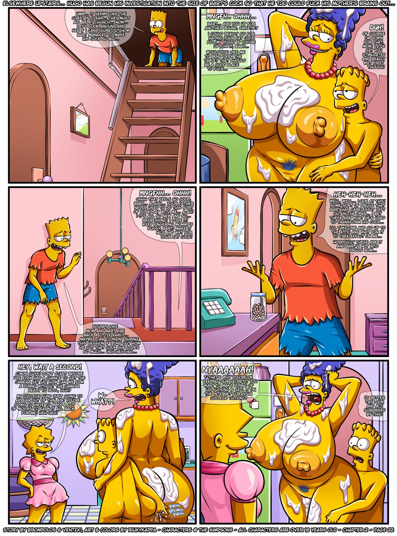 20th_century_fox 20th_century_studios age_difference bart_simpson big_areola big_ass big_balls big_breasts big_butt big_nipples big_penis big_thighs brompolos chapter_2 church cock_hungry comic english_text hair_blue hiding horny horny_female huge_ass huge_balls huge_breasts huge_butt huge_cock huge_nipples huge_thighs hugo_simpson incest juni_draws lisa_simpson marge_simpson mature_female milf mother mother_and_son older_female page_22 page_number riukykappa sex_crazed son the_simpsons ventzx1 younger_male