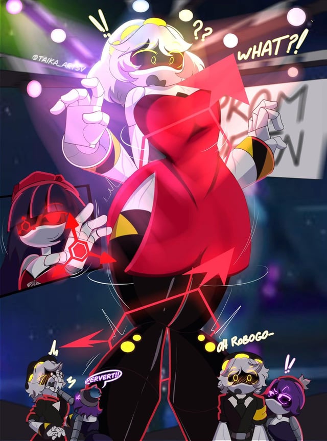 cheating boyfriend, doll (murder drones), dress, giantess, murder drones, n (murder drones), taika artsv, uzi (murder drones), v (murder drones)