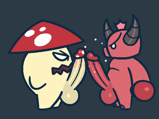 2026 2_horns angry angry_sex animated anthro breath domestic_pig duo elemental_creature frottage fungi_fauna fungus gemsum genitals horn loop male male/male mammal mushroom mushroom_(gemsum) penile penis penises_touching pink_body red_penis red_penis_tip sausage_(gemsum) seamless_loop sex suid suine sus_(pig) white_penis