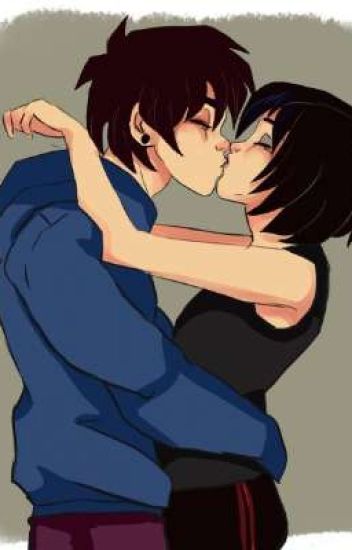 1boy, 1girls, big hero 6, disney, female, gogo tomago, hiro hamada, hugging, kissing, love, male, marvel, marvel comics, wholesome