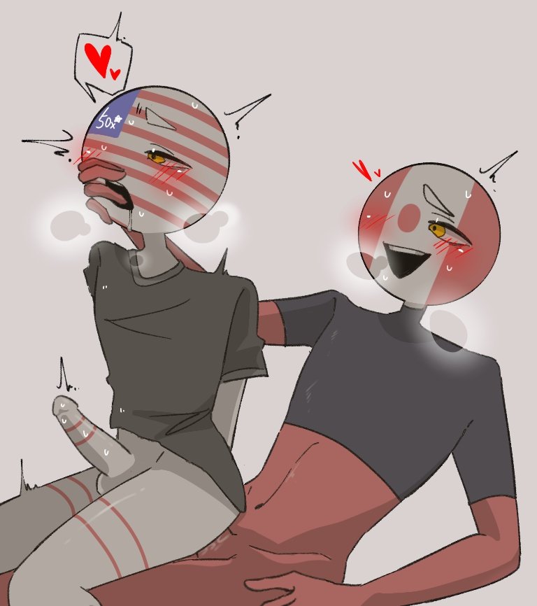 anal, canada (countryhumans), countryhumans, gay, incest, male, stickman, united states of america (countryhumans)