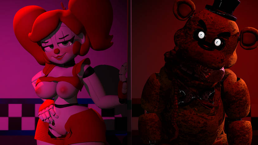 3d 3d_(artwork) accurate ambiguous_gender angry animatronic animatronic_female animatronics baby_(fnafsl) biting_lip black_bowtie black_top_hat blood blood_on_face bloody blush bowtie breasts canon circus_baby circus_baby_(fnaf) covered_in_blood eyeless female fingerless_gloves five_nights_at_freddy's five_nights_at_freddy's:_sister_location fnaf golden_freddy golden_freddy_(fnaf) green_eyes haunted horny_female nipples open_mouth possessed pussy red_hair ripped_clothing ripped_pants robot_girl scottgames seductive_look shirt shirt_lift shirt_up shorts sister_location so87baby summer_of_87_baby top_hat twintails ultimate_custom_night vagina white_pupils