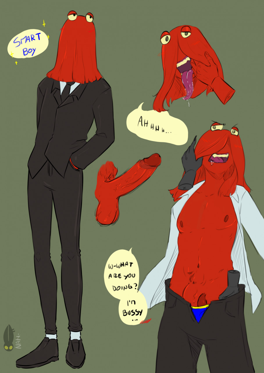 don't_hug_me_i'm_scared male male_only natt333 penis red_guy_(dhmis)